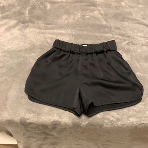 Aritzia Satin Shorts